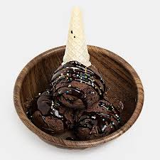 بستنی شکلاتی